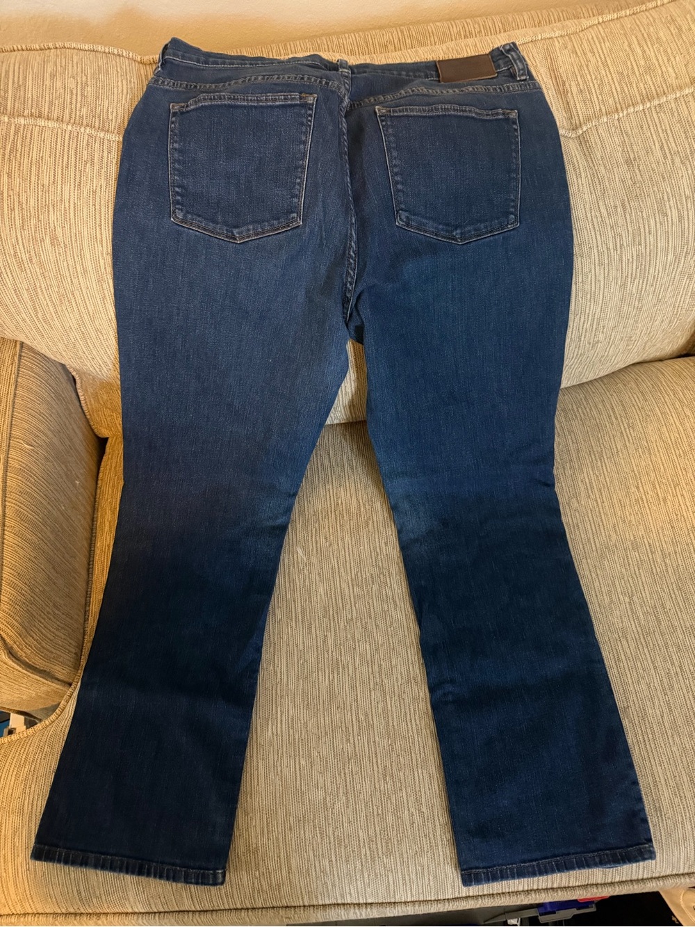 Ralph Lauren Dark Blue Straight Leg Jeans - Picture 2 of 3